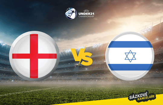 Anglie - Izrael: fotbalové EURO U21, preview a tip na výsledek