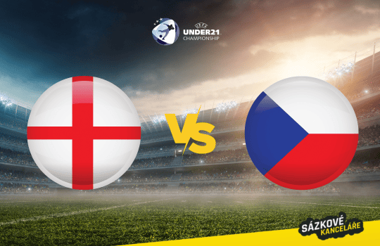 Anglie - Česko: fotbalové EURO U21, preview a tip na výsledek