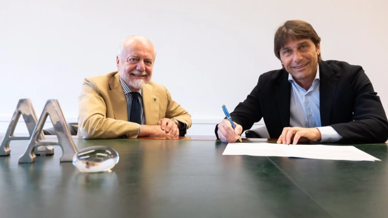 Aurelio De Laurentiis a Antonio Conte