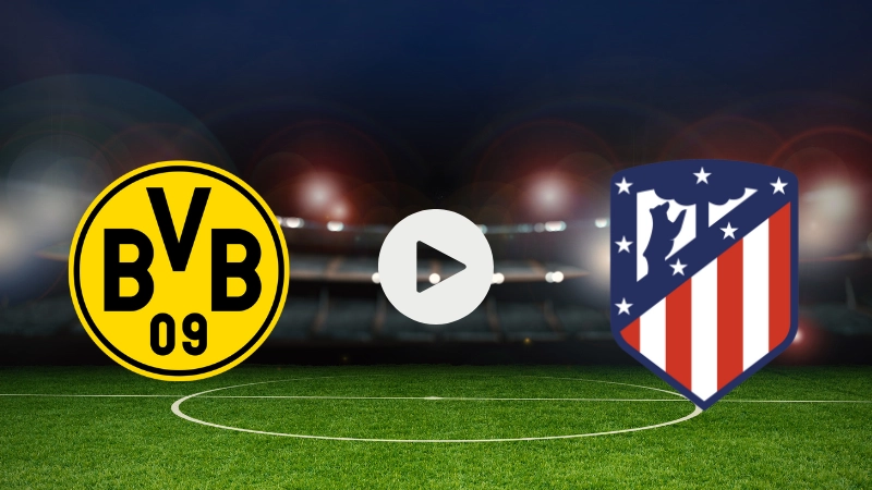 Atlético Madrid vs Borussia Dortmund live stream zdarma
