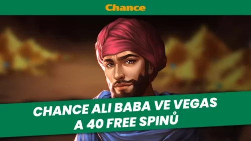 Chance Ali Baba a 40 free spinů