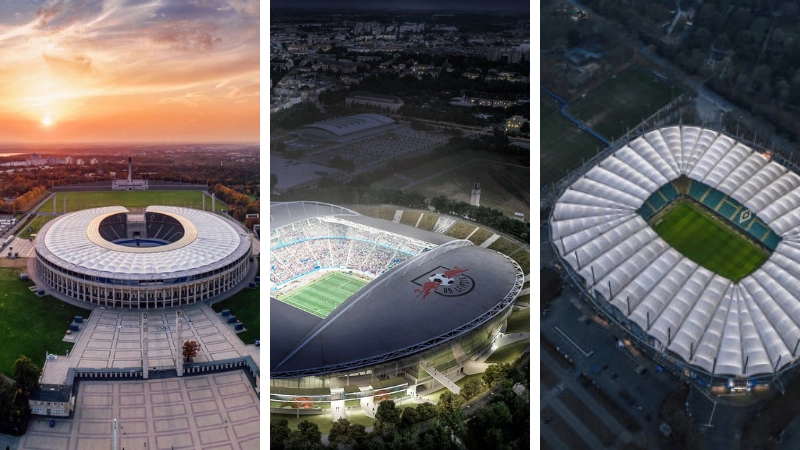 EURO 2024 stadiony: kde hrají Češi na ME ve fotbale