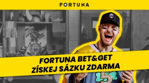 Fortuna Bet&Get – vsaď si 5x a získej zdarma až 2000Kč