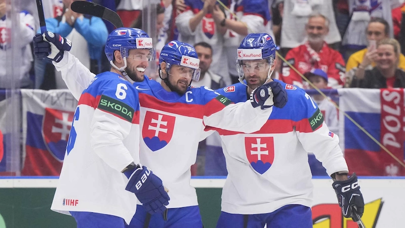 Francie vs Slovensko MS v hokeji 2024