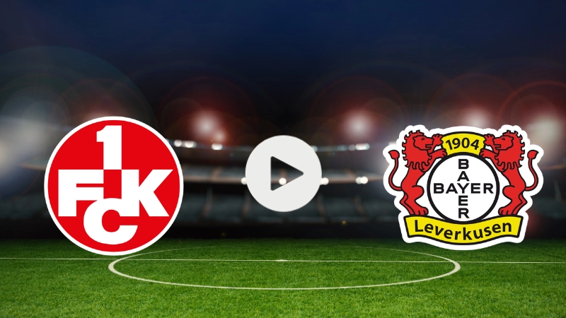 Kaiserslautern vs Leverkusen livestream a kurzy