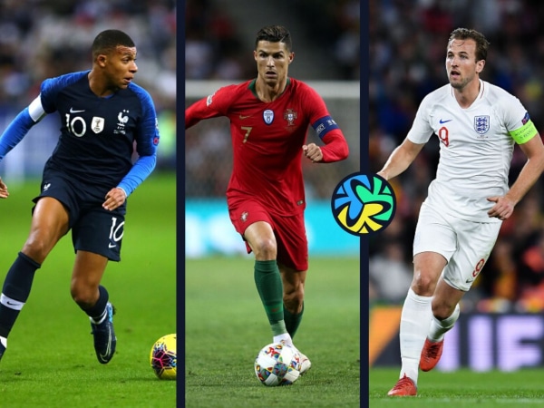 Kane, Mbappe, Ronaldo