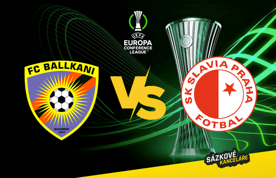 Konferenční liga – Ballkani vs Slavia Praha
