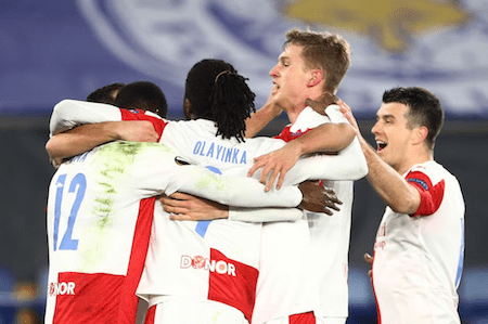 Slavia minulou neděli slavila vítězství proti Mladé Boleslavi