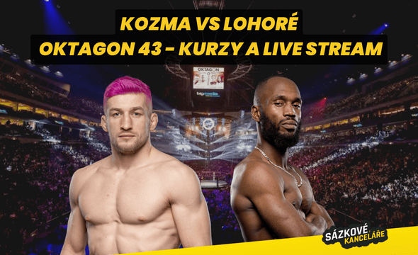Kozma vs Lohoré – Oktagon 43 livestream a kurzy