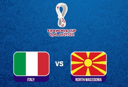 Kvalifikace na MS 2022 – Itálie - Makedonie