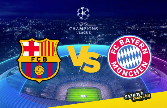 Liga mistrů – FC Barcelona vs Bayern Mnichov