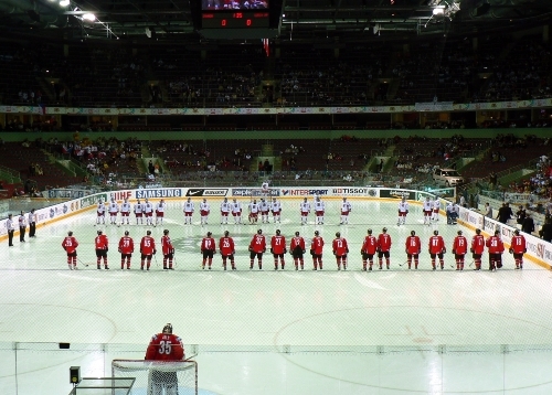 MS v hokeji Rusko Bělorusko