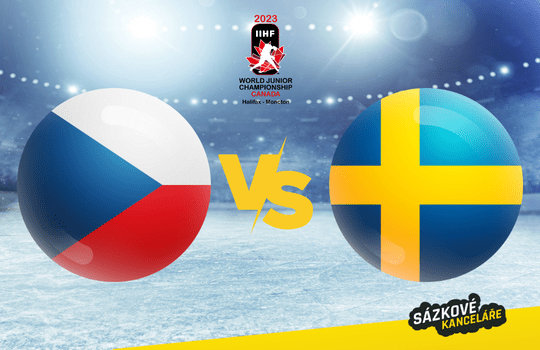 MS v hokeji U20 – Česko vs Švédsko preview a tip na výsledek