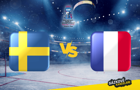 MS v hokeji – Švédsko vs Francie, preview a tip na výsledek