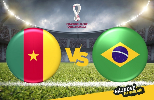 MS ve fotbale 2022 – Kamerun vs Brazílie preview a tip na sázení