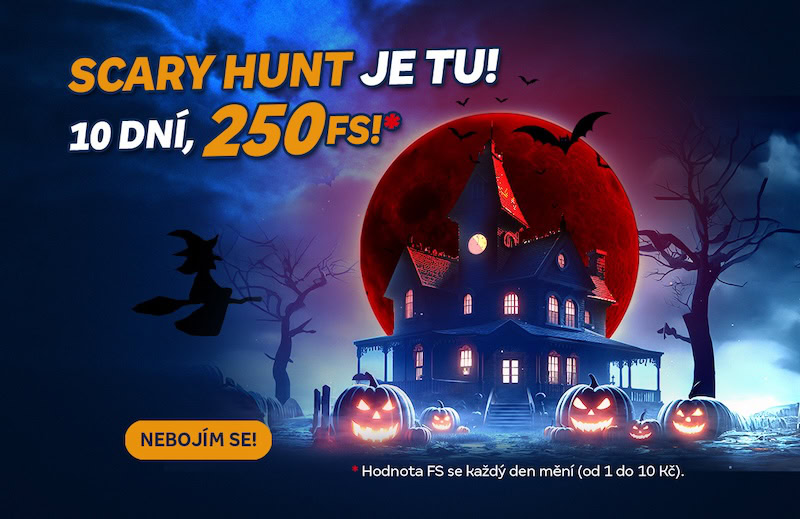 Merkurxtip halloweenský kalendář – sbírejte odměny každý den