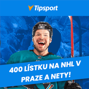 NHL v Praze - listky zdarma logo