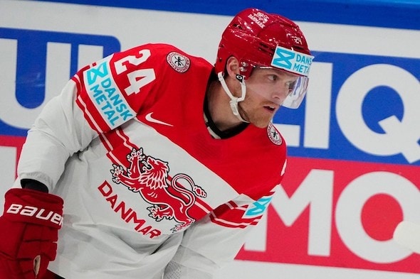 Nikolaj Ehlers – hlavní hráč dánského týmu