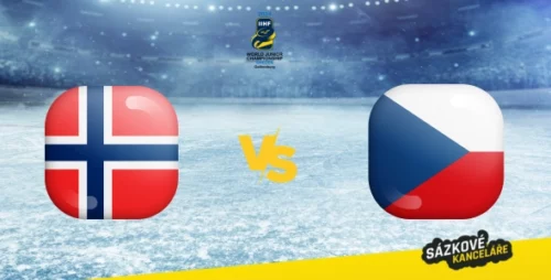 Norsko vs Česko: MS U20 v hokeji, preview a tip na sázení