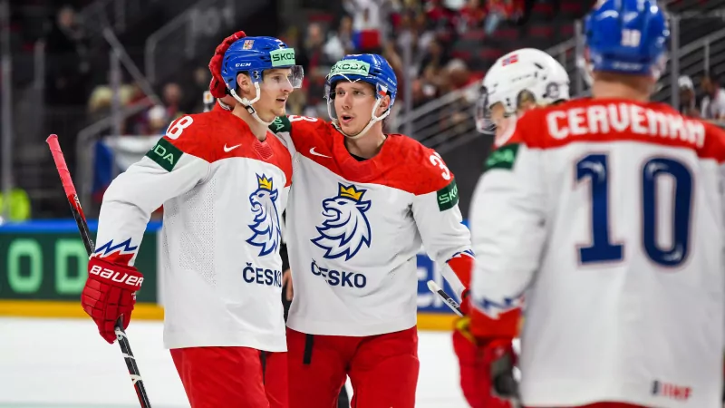 Norsko vs Česko: MS v hokeji