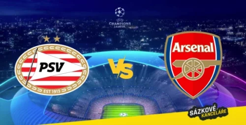 PSV Eindhoven vs Arsenal Londýn: Liga mistrů, preview a tip na sázení