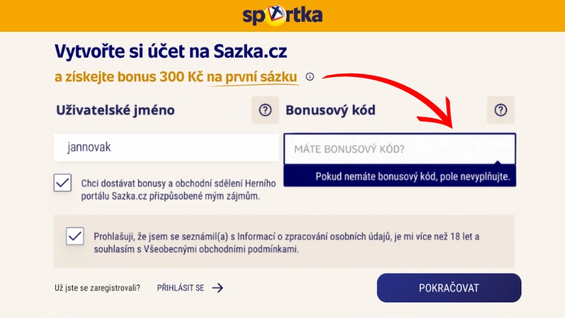 Sportka bonus