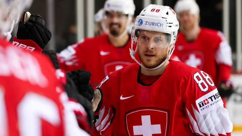 Švýcarsko vs Kanada MS v hokeji 2024