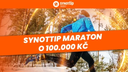 Synottip maraton o 100 000 Kč