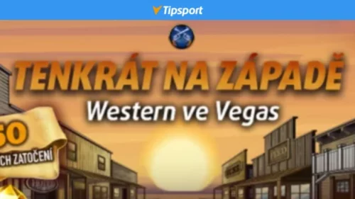 Tipsport Vegas 50 free spins