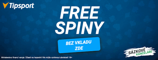 Tipsport free spiny bez vkladu zdarma