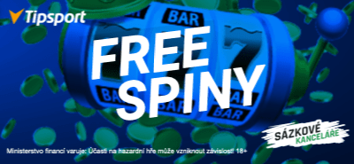 Tipsport free spiny zdarma
