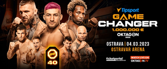 Tipsport gamechanger - nový MMA projekt Oktagonu o 1.000.000€