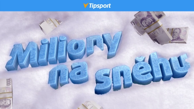 Tipsport miliony na snehu promo logo