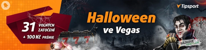 Tipsport Vegas halloween volná zatočení
