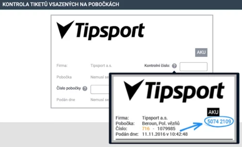 Tipsport výsledky – sázky live a kontrola tiketu