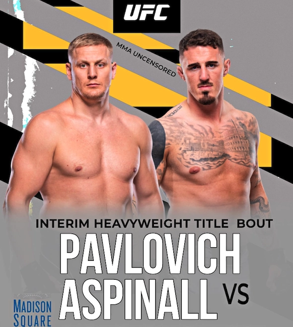 Zápas Pavlovich vs Aspinall