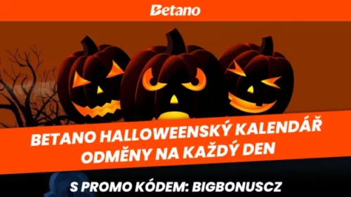 Betano halloweenský kalendář – odměny každý den