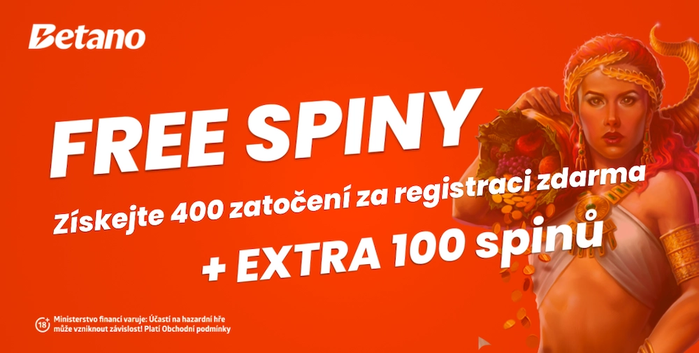 Free spiny Betano bez vkladu zdarma