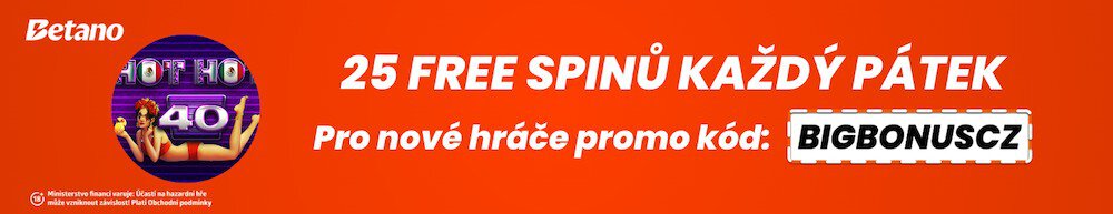 Betano free spiny v pátek