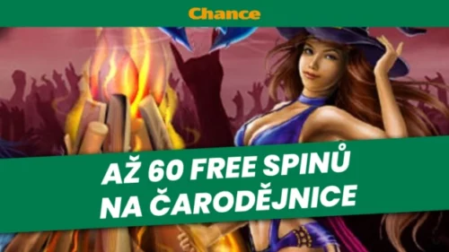 Chance Vegas Hororové čarodějnice 60 free spinů