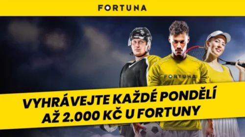 Fortuna kvíz – výhry každé pondělí až 2.000Kč