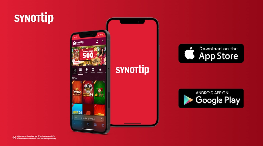 Synottip mobilní aplikace