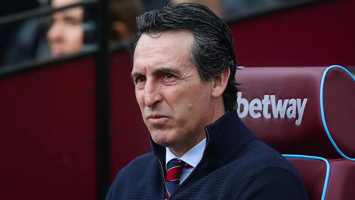Unai Emery Aston Villa