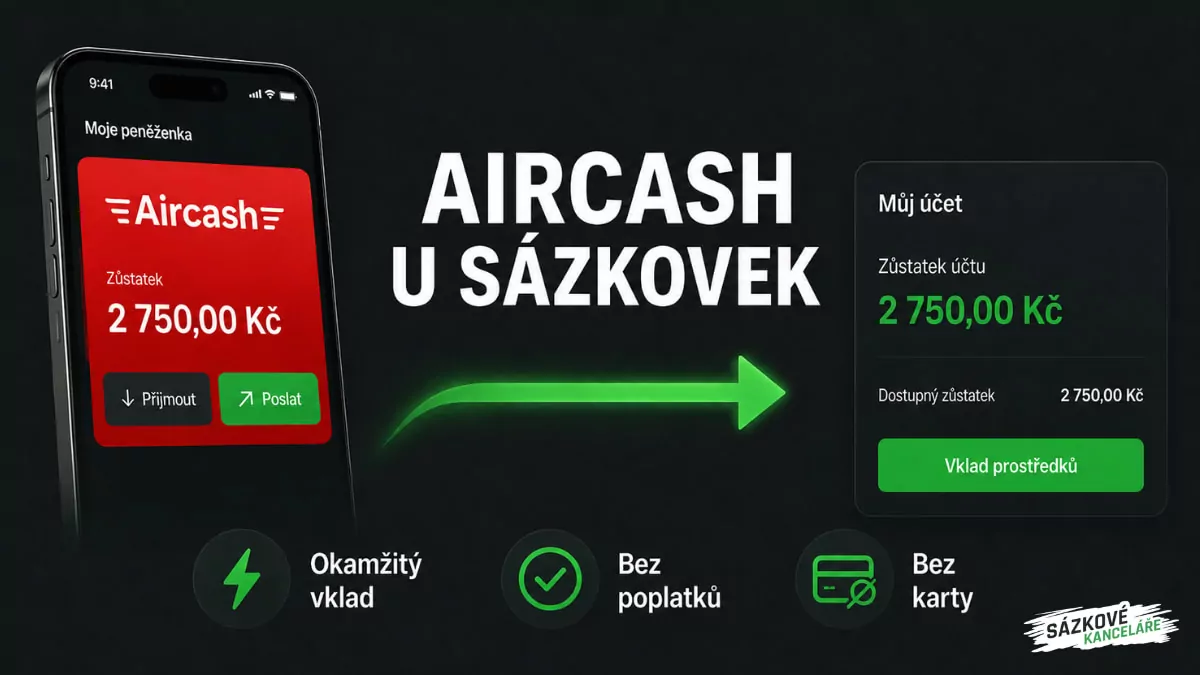 Aircash v sázkových kancelářích