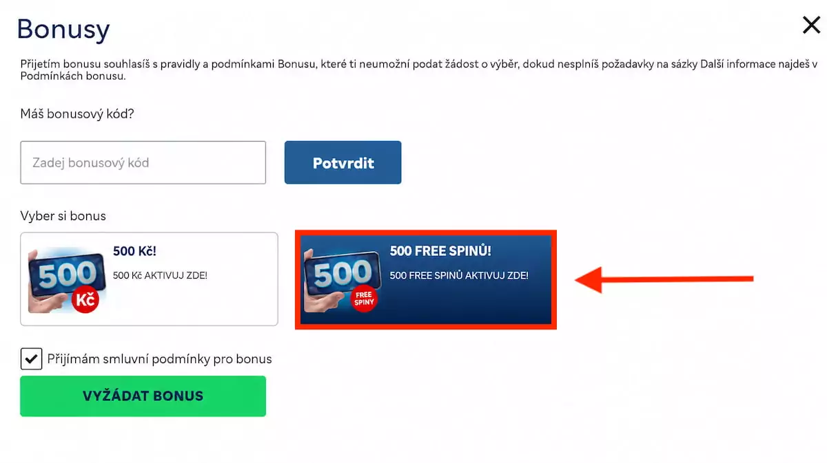 Aktivace Merkurxtip free spinů
