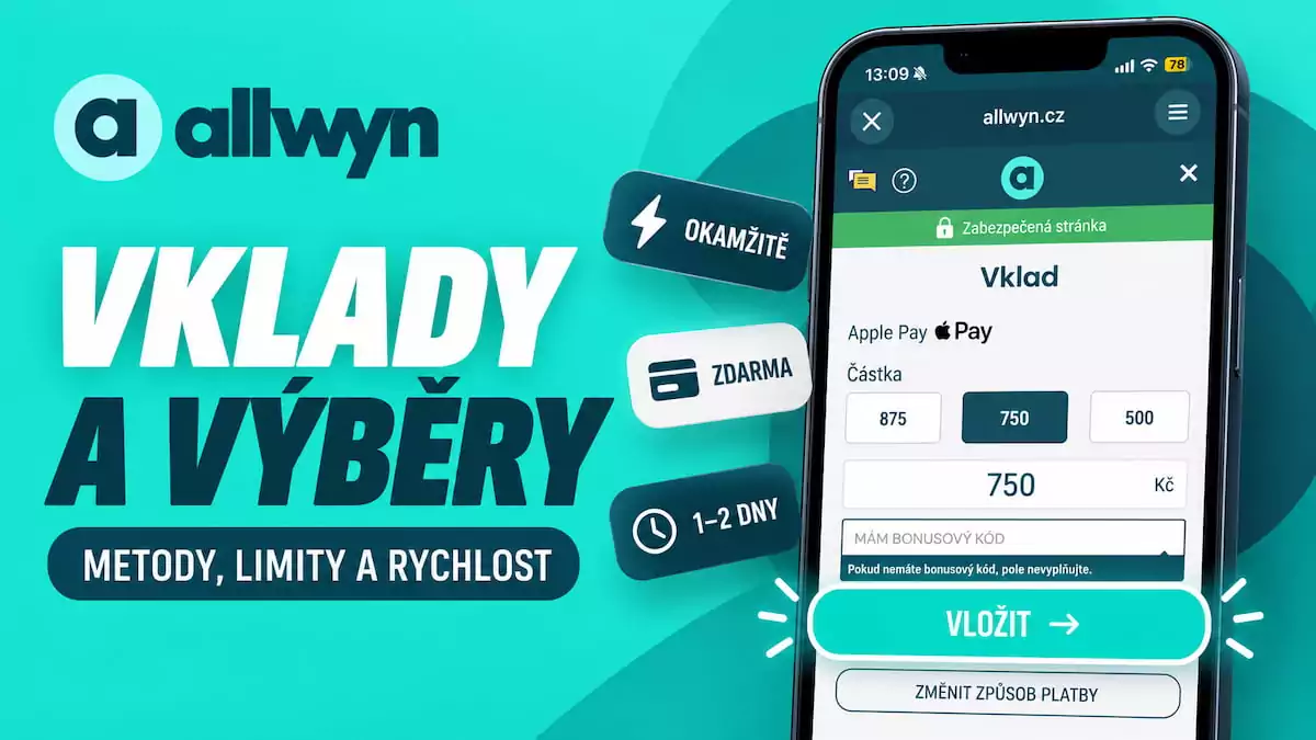 Allwyn vklady a výběry