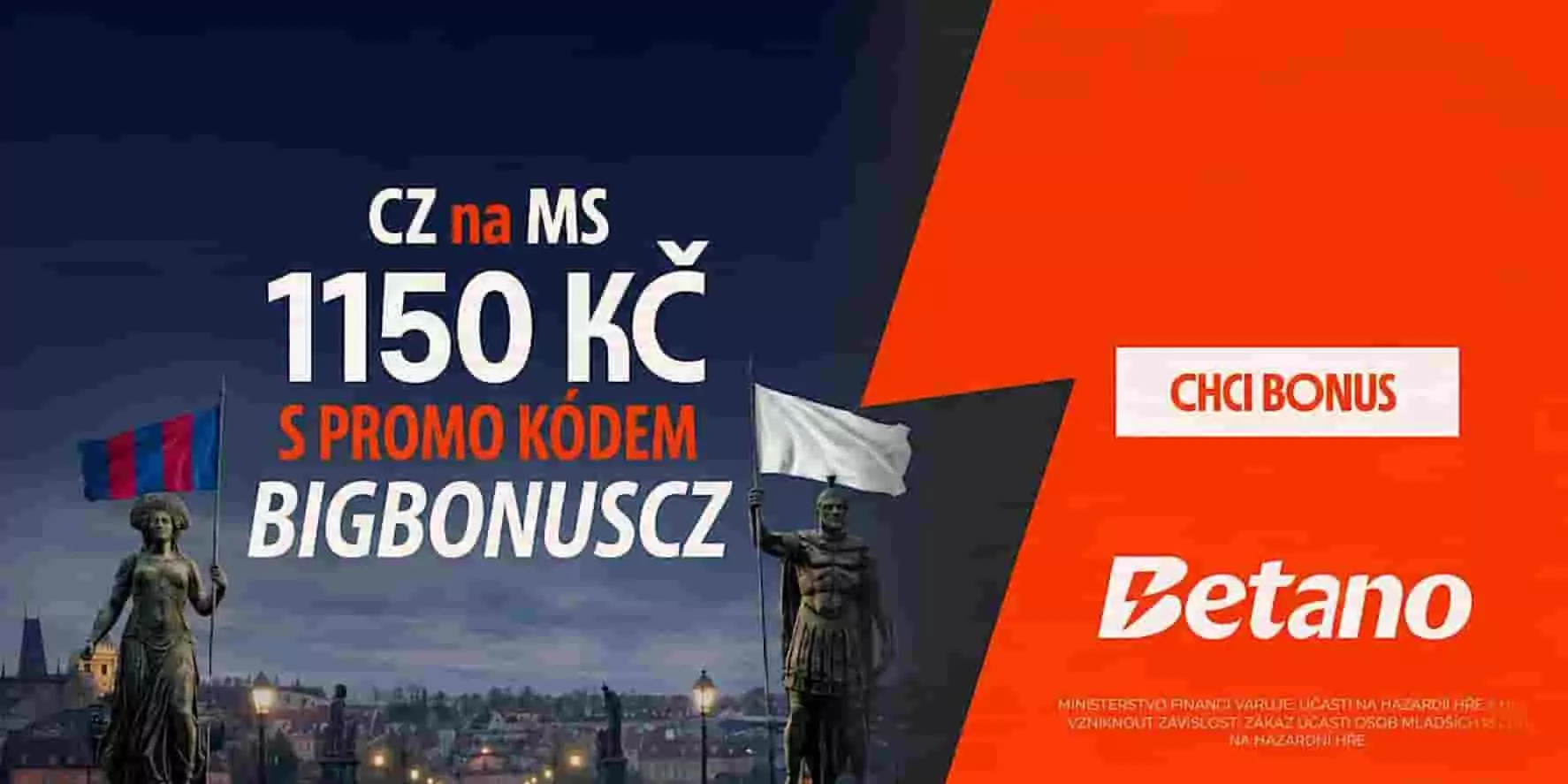 Betano promo kód MS v hokeji