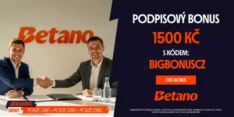 Betano promo kód dnes