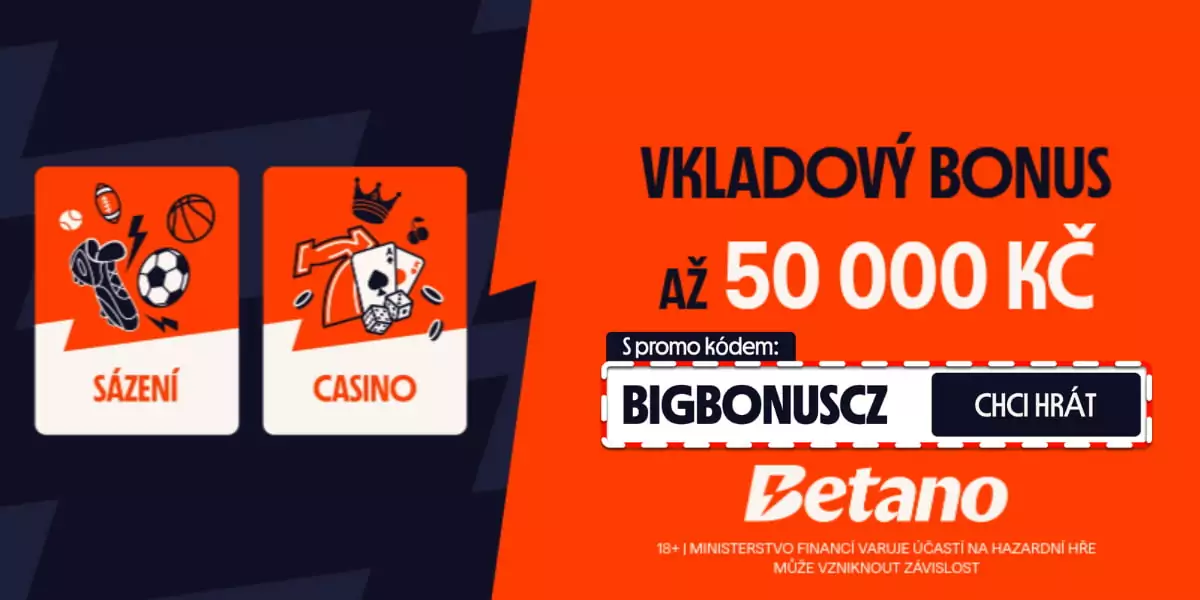 Betano registrační bonus přehled
