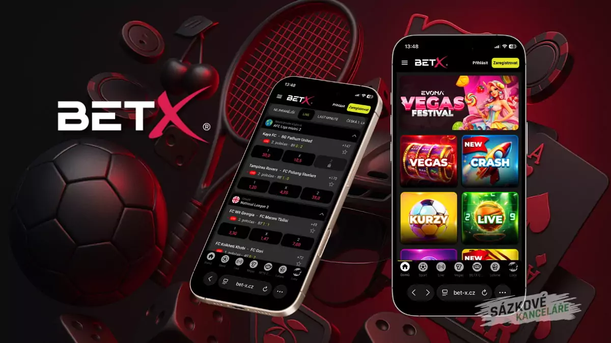 BetX mobilní aplikace